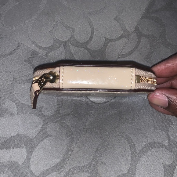 Coach Beige Coin Purse - Picture 4 of 5